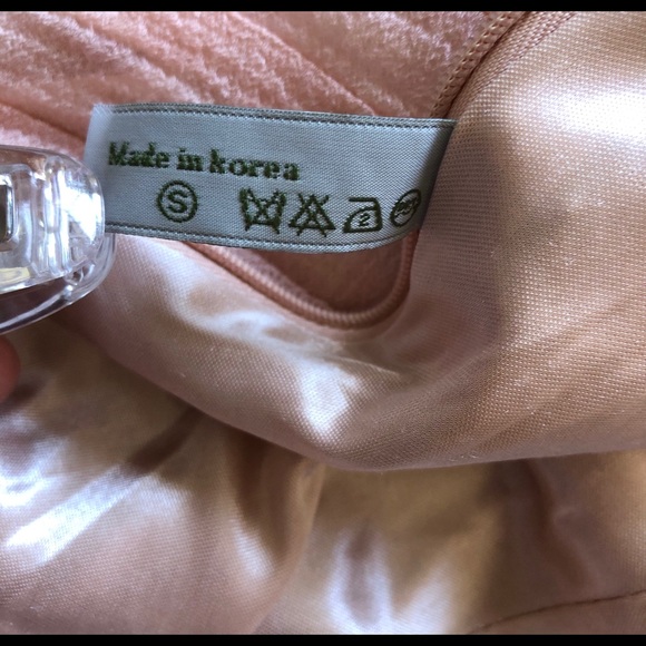 Peach colour light weight chiffon Dress Size: XS - Picture 11 of 11